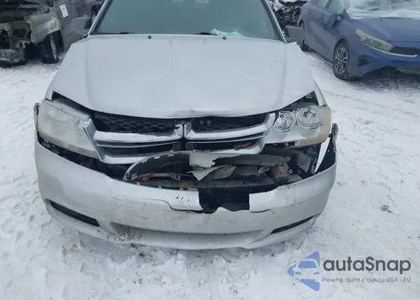 2012 Dodge Avenger Se из США, поврежденный, VIN 1C3CDZAB0CN270